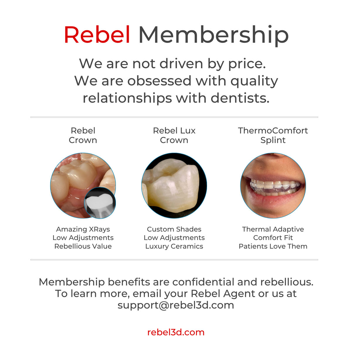 Monthly Rebel3d Membership
